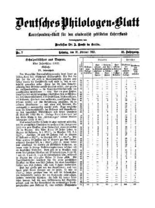Schulpolitisches aus Bayern : eine jahresschau (1912) ; (Schluß) ; IV. Lehrerschaft