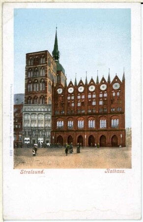 Stralsund. Rathaus