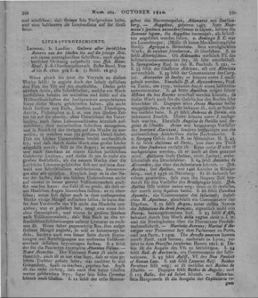 Stepf, J. H.: Gallerie aller juridischen Autoren von der ältesten bis auf die jetzige Zeit, mit ihren vorzüglichen Schriften nach alphabetischer Ordnung. Bd. 1. Von A-B. Leipzig: Lauffer 1820