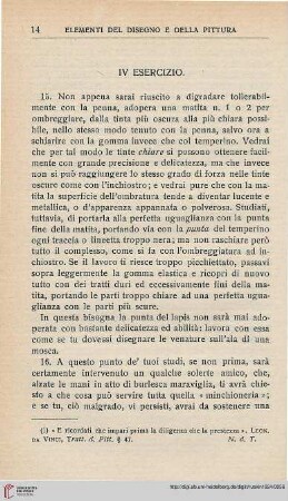 IV. Esercizio