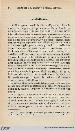 IV. Esercizio