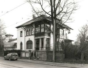 Dresden-Blasewitz, Loschwitzer Straße 40. Wohnhaus (1886/1900)