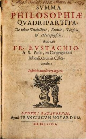 Summa philosophiae : quadripartita