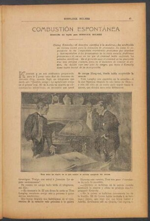 Combustión espontánea - (Traducido del inglés para Sherlock Holmes)