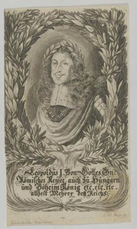 Bildnis des Leopoldus I.