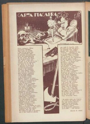 Carta macabra