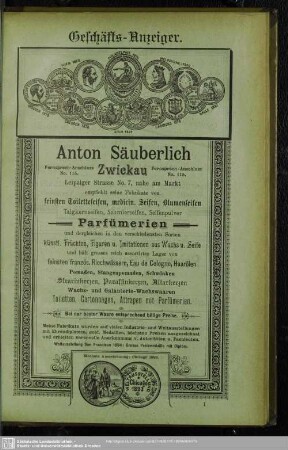 Anzeigen : Geschäfts-Anzeiger