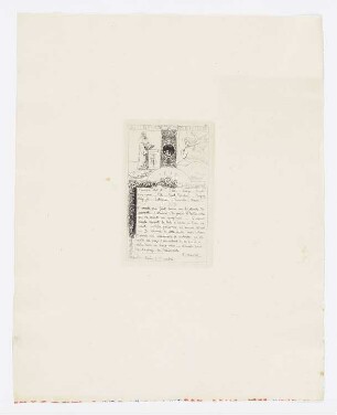 Scientia Genius, Blatt 31 der Folge "Annuaire des beaux-arts 1875"