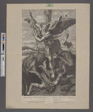 Sainct Michel Victorieux du Demon
