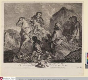 HERMINIE CACHÉE SOUS LES ARMES DE CLORINDE.