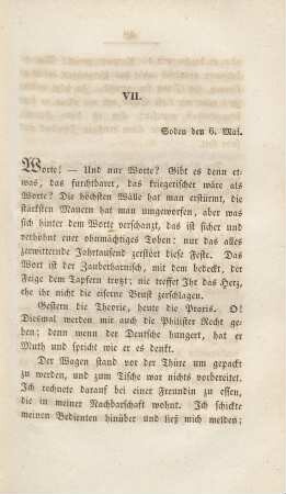 VII. Soden den 6. Mai