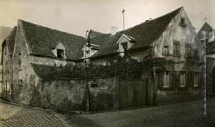 Straßenbild, Ecke Bach- und Kirchberggasse,