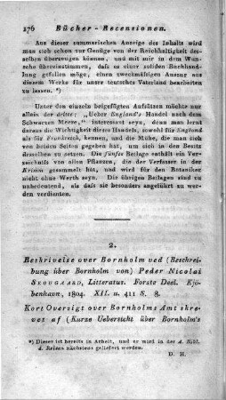 Beskrivelse over Bornholm / Peter Nikolai Skovgaard. - København : Rosenkilde og Bagger, 1804