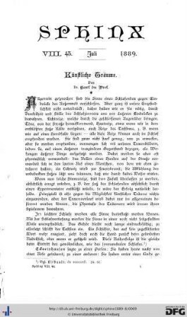 Heft 1, Juli 1889