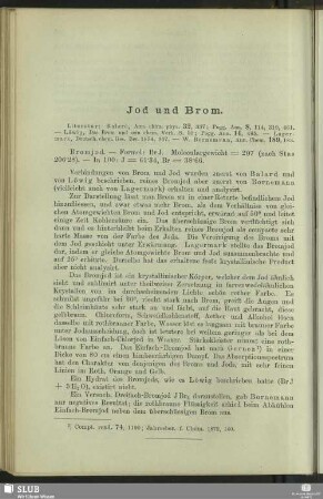 Jod und Brom
