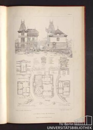 Tafel 21. Landhaus für Blankensee