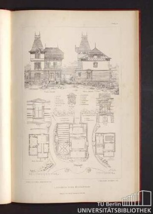 Tafel 21. Landhaus für Blankensee