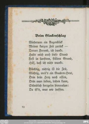 Beim Glockenschlag