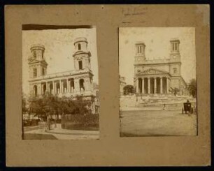 Saint Sulpice und Saint Vincent-de-Paul, Paris: Hauptfassade