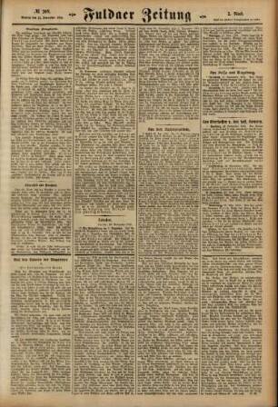 Zweite Ausgabe vom Montag, den 22. November 1915.