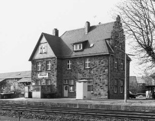 Bahnhof (Massivbau); Altenstadt, Hanauer Straße 25