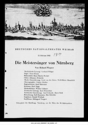 Die Meistersinger von Nürnberg