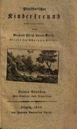Physikalischer Kinderfreund, 3