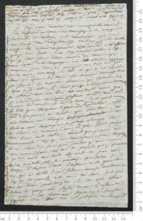 Brief von Victorine de Chamisso an Charles de Chamisso und Hippolyte de Chamisso