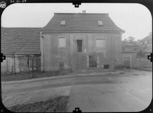 Rammenau, Am Schloß 4. Schloß. Wirtschaftshof (Meierhof, 1721-1737). Hofansicht von Nordwest