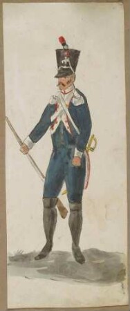 Litauischer Infanterist, 1813