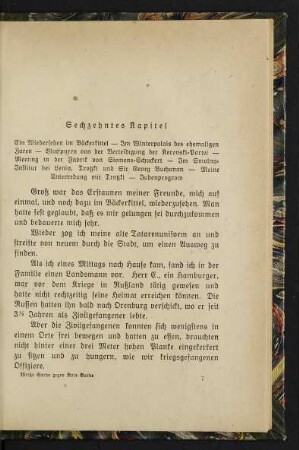 97-103 16. Kapitel, Ein Wiedersehen im Bäckerkittel - Judenprogrom