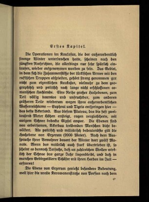83-86, Erstes Kapitel