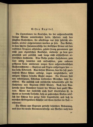 83-86, Erstes Kapitel