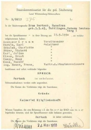 Bartsch, Erna