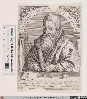 Bildnis Nicolaus Selnecker