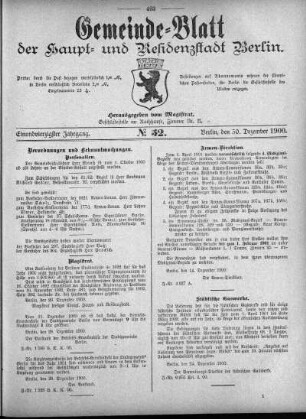 1900,52: No. 52, 30. Dezember 1900