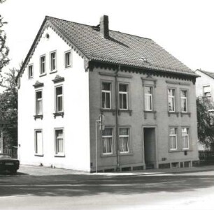 Colditz, Dresdener Straße 14. Wohnhaus (M. 19. Jh.). Straßenansicht