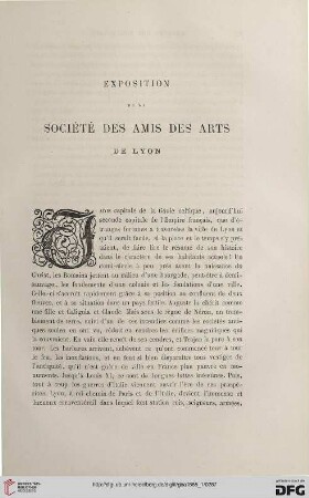 18: Exposition de la Société des Amis des Arts de Lyon
