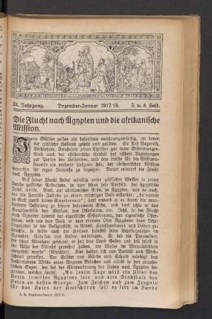 Dezember-Januar 1917/18. 3. u. 4. Heft