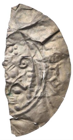 Fundmünze, Brakteat, 1242 - 1272