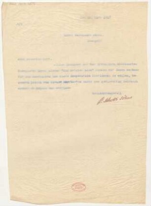Brief an Ferdinand Rékai : 18.03.1916