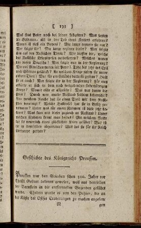 Geschichte des Königreichs Preussen