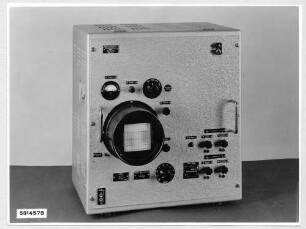 Pegelbildempfänger, vorn, Foto 1958