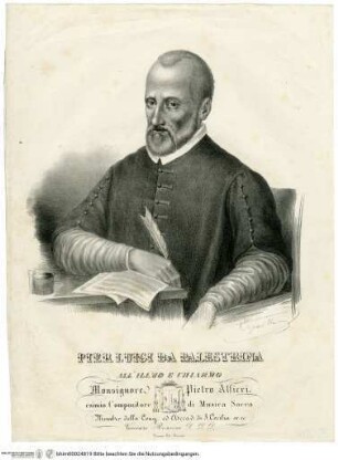 Palestrina, Pier Luigi, Porträt