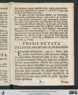 Thesis Octava.