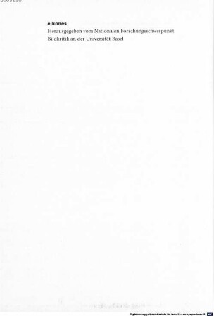 Der poetische Text als Bildkritik