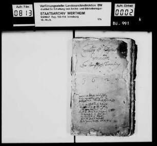 Protokollbuch der Grafschaft Virneburg.