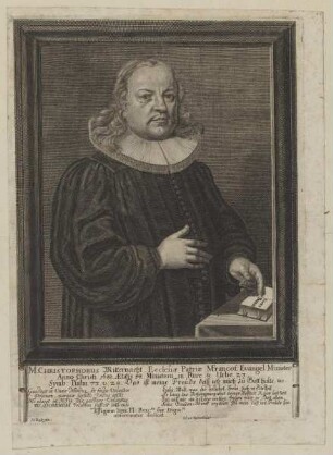 Bildnis des Christophorus Mitternacht
