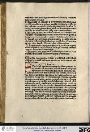 Capitulum primum in quo ostenditur quod legi Moysi possit aliquid addi vel diminui licet per aliquas auctoritates Iudei nituntur oppositum probare.