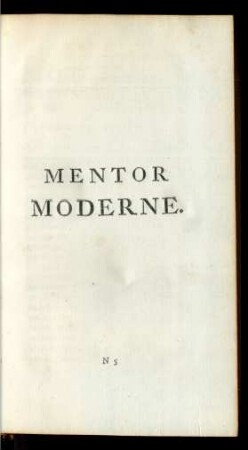 Mentor Moderne